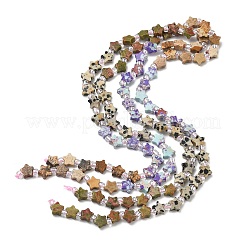 4 стиль: нити из синтетической императорской яшмы&nbsp;G-D095-A04