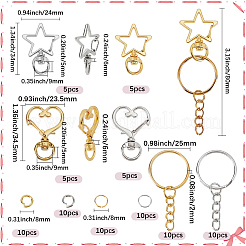 DIY-Schlüsselanhänger-Zubehör-Kits&nbsp;DIY-SP0006-94