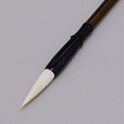 Holz chinesische kalligraphie zeichnung pinsel stift&nbsp;TOOL-WH0132-70A