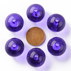 Прозрачные акриловые бусины&nbsp;MACR-S370-A20mm-748