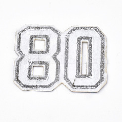 Компьютеризированная вышивка тканью утюжок на / шить на заплатках&nbsp;AJEW-S068-36