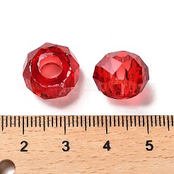 Transparenten Harz European Beads&nbsp;RESI-B020-05G
