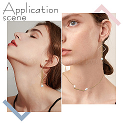 30 шт. латунные соединительные подвески&nbsp;KK-BC0011-81