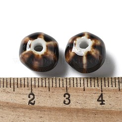 Cuentas de calabaza de porcelana vintage&nbsp;PORC-L080-H04
