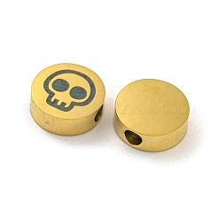 Тема Хэллоуина бусины из нержавеющей стали 304&nbsp;LS-STAS-M069-01J-G