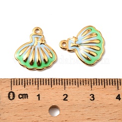 Подвески из нержавеющей стали 304 с эмалью&nbsp;STAS-Z145-09G-01