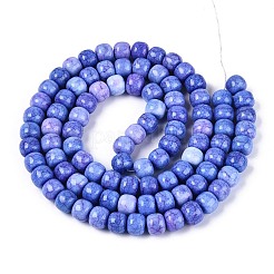 Нити из окрашенных стеклянных бусин с эффектом омбре&nbsp;GLAA-N067-01A-12