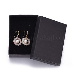 Naturali Quarzo Rosa ciondola&nbsp;EJEW-JE02996-02