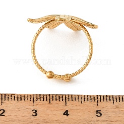 Offene Manschettenringe aus Edelstahl 304&nbsp;RJEW-T037-06G