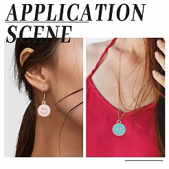 64шт 8 цвета сплава эмалевые подвески&nbsp;ENAM-HY0001-37