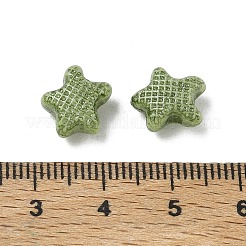 Perles de porcelaine vintage faites à la main&nbsp;PR-CBA4F13-I03