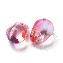 Charms in vetro trasparente&nbsp;LS-GLAA-O017-02F