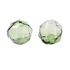 Perle di vetro trasparente&nbsp;X1-GLAA-A041-01B-02