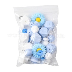 30шт пищевые экологически чистые силиконовые бусины&nbsp;SIL-FS0001-26A