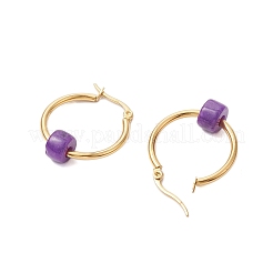 Boucles d'oreilles créoles en acier inoxydable 304&nbsp;EJEW-JE06031