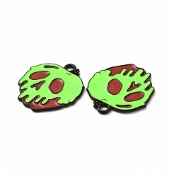 Crémaillère placage pendentifs en émail d'alliage&nbsp;LS-FIND-G054-20EB-02