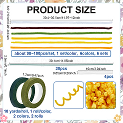 6 набор плюшевых палочек своими руками&nbsp;DIY-PH0032-67