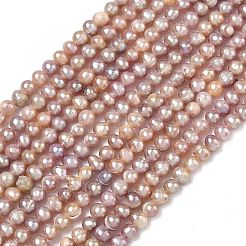 Нити из натурального культивированного пресноводного жемчуга&nbsp;PEAR-L034-09D