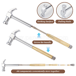 Набор латунных и железных молотков&nbsp;TOOL-WH0030-07G