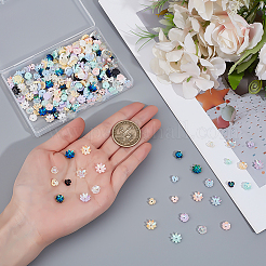 300 шт. 3 вида непрозрачных смоляных бусин&nbsp;RESI-ME0001-17