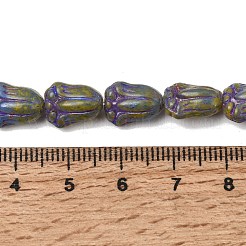 Bemalte Glasperlen Stränge&nbsp;GLAA-Z021-16D
