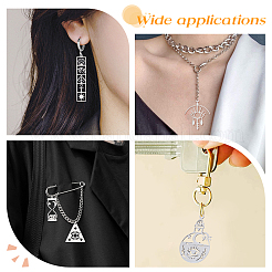 18 шт. 9 подвески из нержавеющей стали 201&nbsp;STAS-SC0003-39