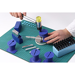 Accessori portatili mini porta timbri in plastica&nbsp;AJEW-CJ0001-01B