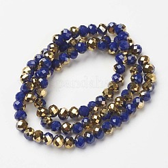 Fili di perline di vetro opaco placca&nbsp;EGLA-A034-P3mm-O03