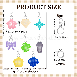 Kit de fabrication de pendentif décoratif DIY&nbsp;DIY-BC0017-33B