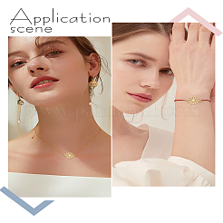 90 шт. 2-х цветные полые соединительные подвески из сплава&nbsp;FIND-LP0001-22