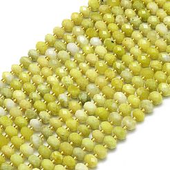 Природного нефрита нитей бисера&nbsp;LS-G-P573-A03-01