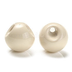 Непрозрачные акриловые бусины&nbsp;OACR-G012-01B