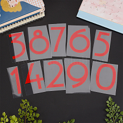 Водостойкие самоклеящиеся наклейки для рукоделия&nbsp;DIY-GF0002-59C-04