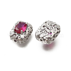 Perle di vetro in ottone&nbsp;KK-M318-45P-03