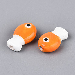 Porcellana fatti a mano perline di ceramica&nbsp;PORC-T134-26A