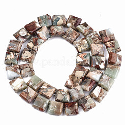 Натуральные бусины из аква терра яшмы&nbsp;LS-G-S366-018B