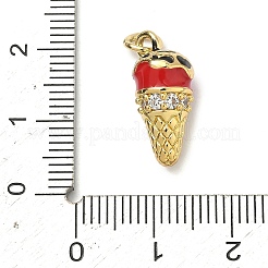 Латунные микро проложить кубического циркония подвески&nbsp;LS-KK-H255-03G-01