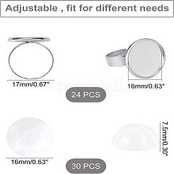 Kits de fabrication de bagues bricolage&nbsp;STAS-UN0016-27A