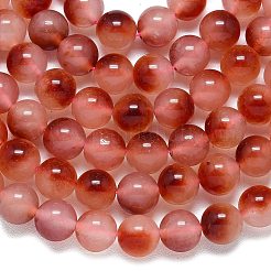 Натуральный Malaysia нефритовые бусы пряди&nbsp;G-B165-C01-8mm