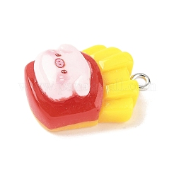 Подвески из непрозрачной смолы с милой тематикой свиньи&nbsp;RESI-V005-007C