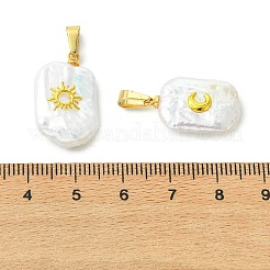 3 stücke 3 arten natürliche barocke keshi perle anhänger&nbsp;PALLOY-JF05626