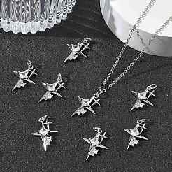 Pendentifs en laiton Shegrace pavés de zirconiums cubiques transparents&nbsp;XGRQ4G290-686P