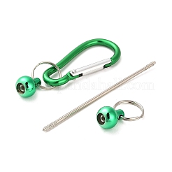 Алюминиевые карабины для скалолазания&nbsp;LS-AJEW-B025-05