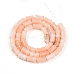 Нити бусин из натурального красного нефрита&nbsp;G-T140-85