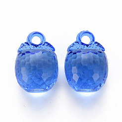 Colgantes acrílicos transparentes con tema de otoño&nbsp;TACR-T024-04B-940