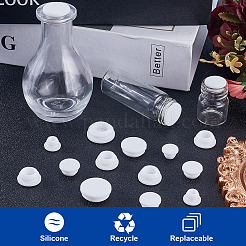 Bouchon de joint de bouteille en silicone de qualité alimentaire&nbsp;AJEW-GF0009-93A-02