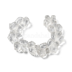 Китайский зодиак натуральный кварцевый кристалл резные бусины&nbsp;G-D300-01C