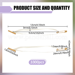 1000 шт. атласные цепочки для бирок&nbsp;AJEW-GO0003-03