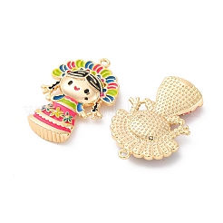 Латунь эмаль подвески&nbsp;KK-D360-01G