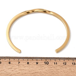 Braccialetti a polsino in acciaio inossidabile 304 per donna&nbsp;BJEW-H644-04G